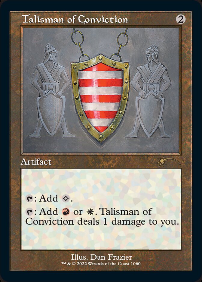 Talisman of Conviction (Foil Etched) [Secret Lair Drop Series] | Spectrum Games