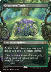 Overgrown Tomb (Borderless) [Lorwyn Eclipsed] | Spectrum Games
