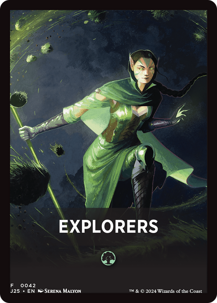 Explorers Theme Card [Foundations Jumpstart Front Cards] | Spectrum Games