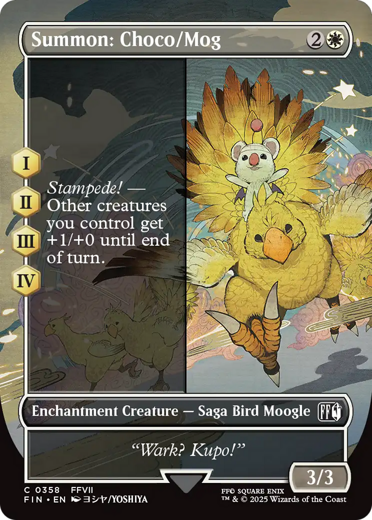 Summon: Choco/Mog (Borderless) [FINAL FANTASY] | Spectrum Games