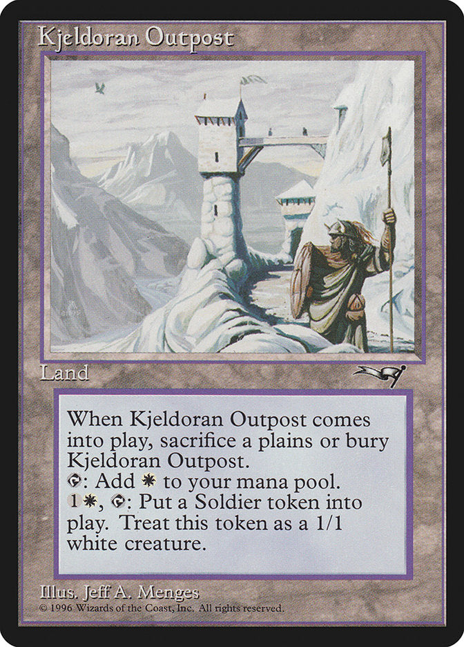 Kjeldoran Outpost [Alliances] | Spectrum Games