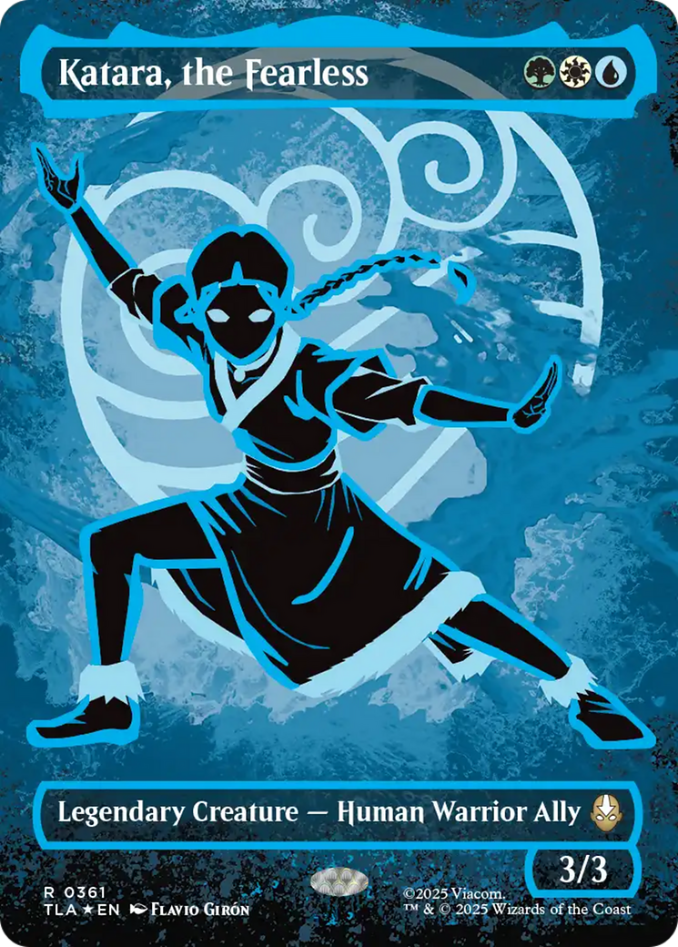 Katara, the Fearless (Borderless Battle Pose) [Avatar: The Last Airbender] | Spectrum Games
