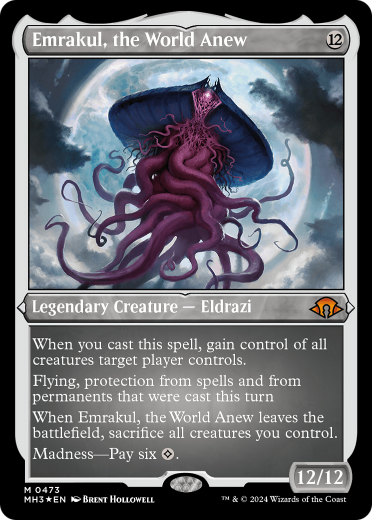 Emrakul, the World Anew (Foil Etched) [Modern Horizons 3] | Spectrum Games