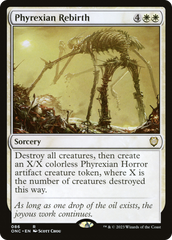 Phyrexian Rebirth [Phyrexia: All Will Be One Commander] | Spectrum Games