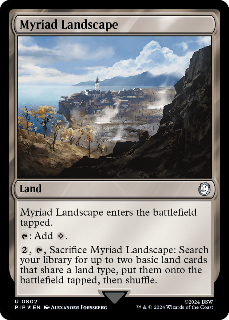 Myriad Landscape (Surge Foil) [Fallout] | Spectrum Games