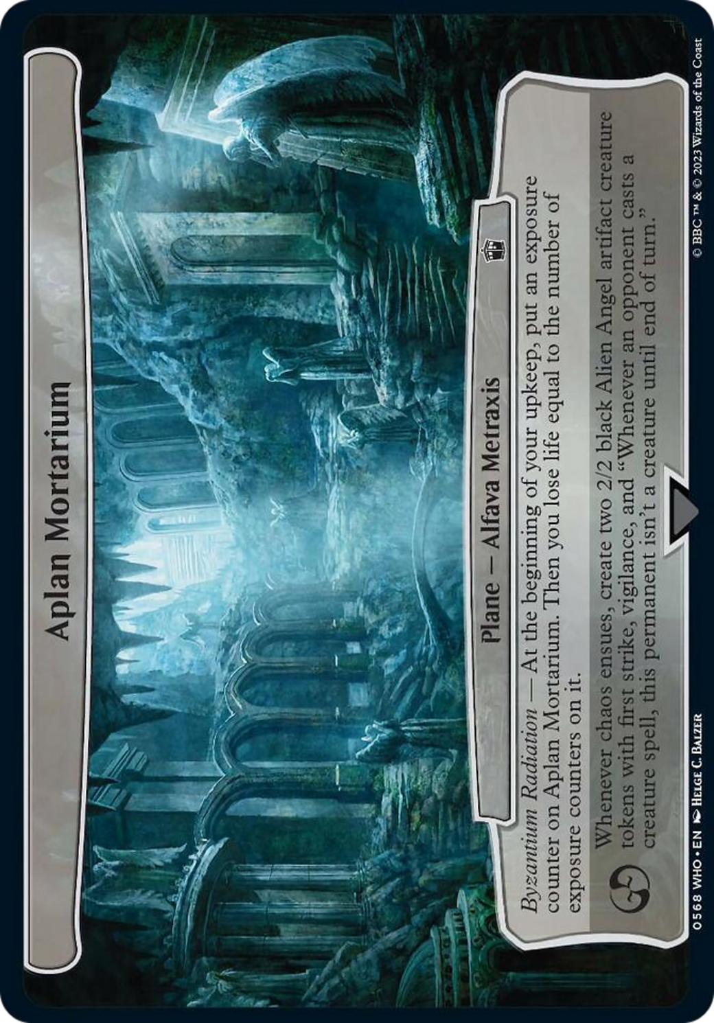 Aplan Mortarium [Doctor Who] | Spectrum Games