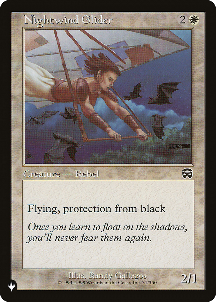 Nightwind Glider [The List Reprints] | Spectrum Games