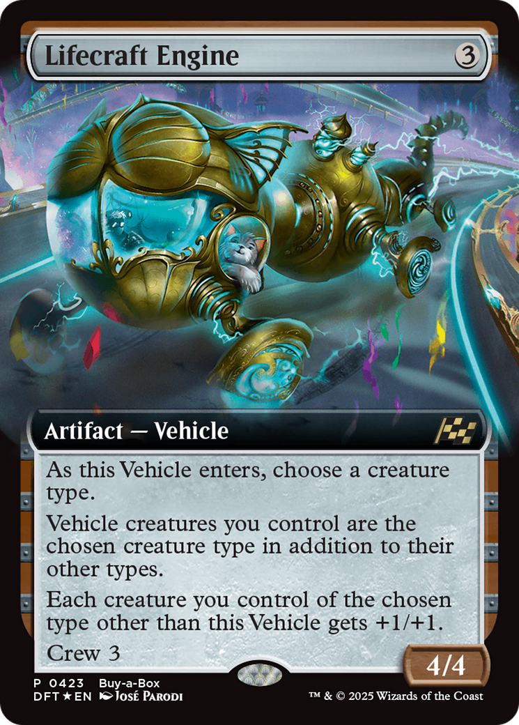 Lifecraft Engine (Extended Art) (Buy-A-Box) [Aetherdrift Promos] | Spectrum Games