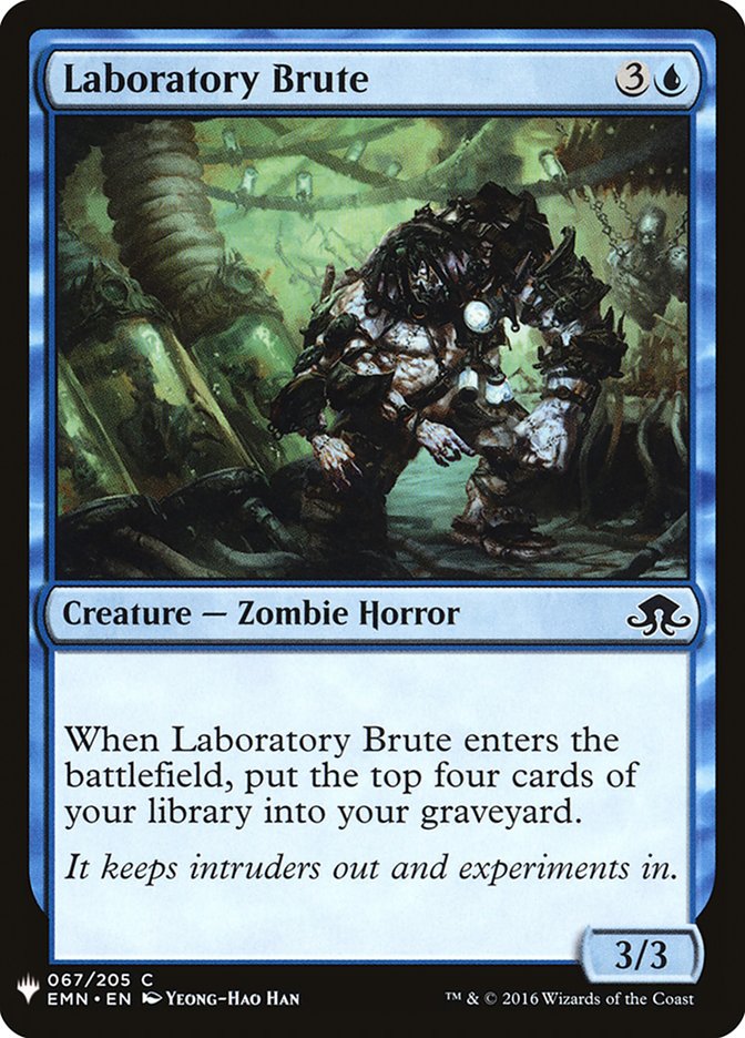 Laboratory Brute [Mystery Booster] | Spectrum Games