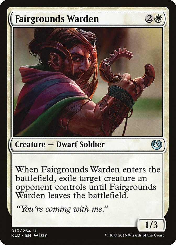 Fairgrounds Warden [Kaladesh] | Spectrum Games