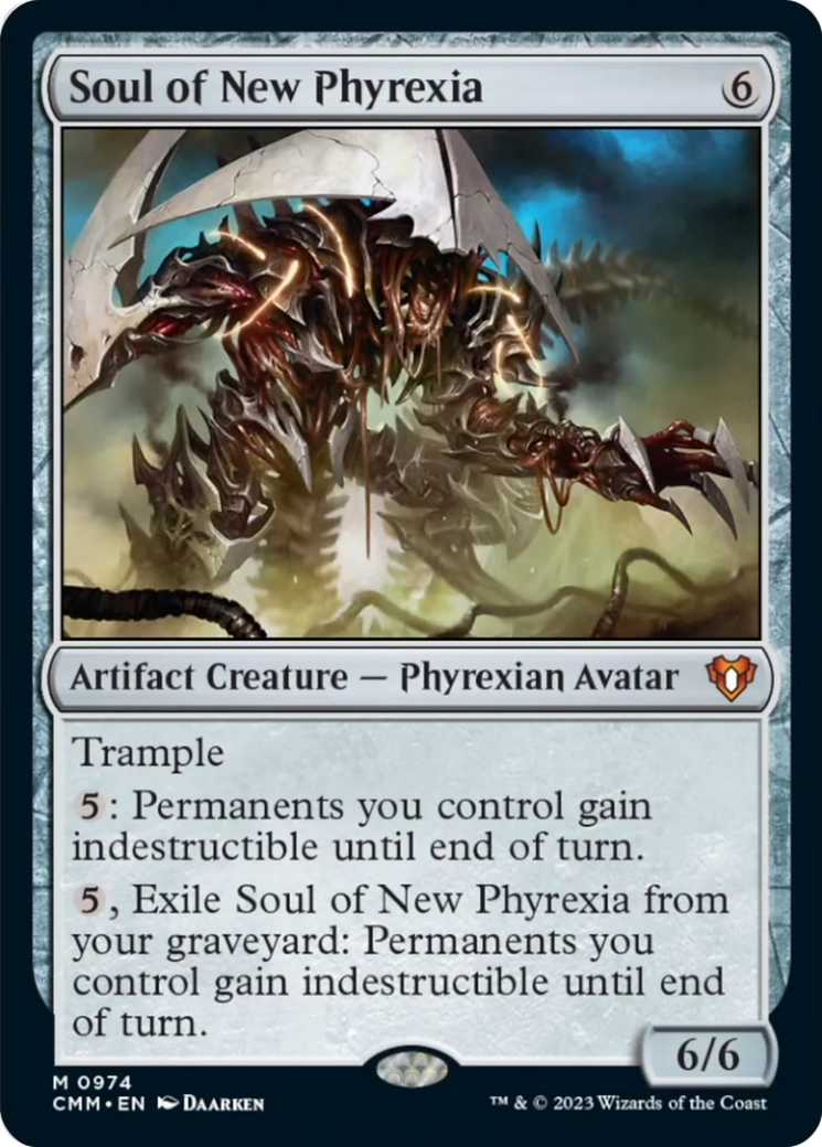 Soul of New Phyrexia [Commander Masters] | Spectrum Games