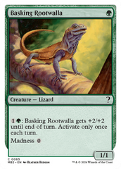 Basking Rootwalla (White Border) [Mystery Booster 2] | Spectrum Games