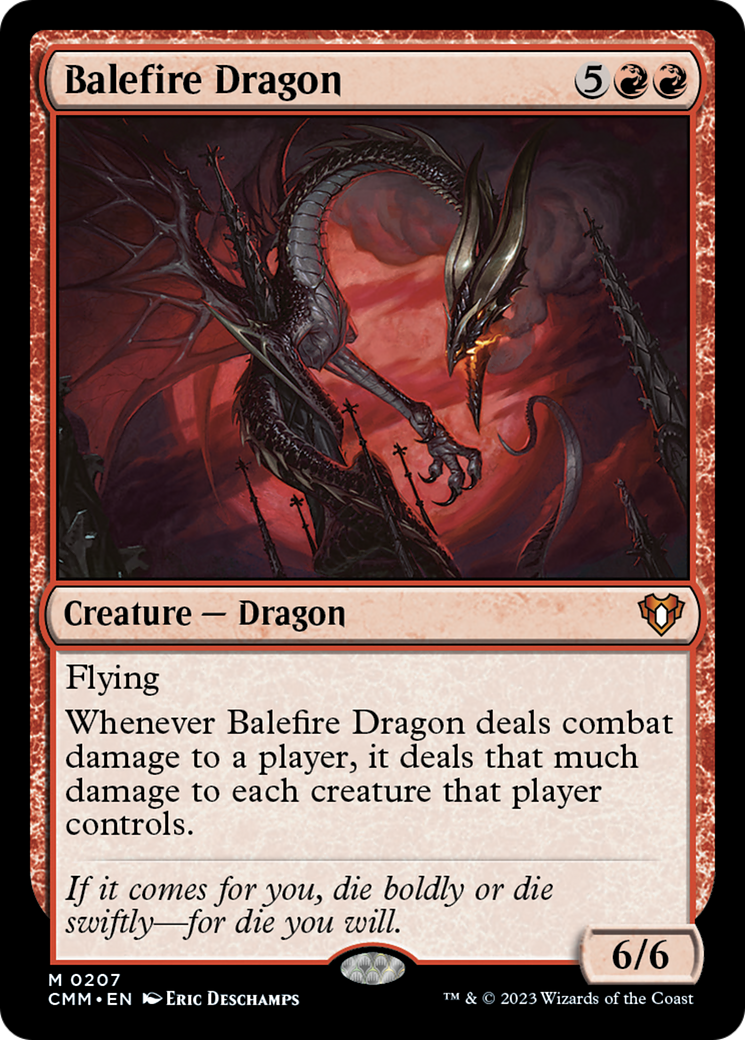 Balefire Dragon [Commander Masters] | Spectrum Games