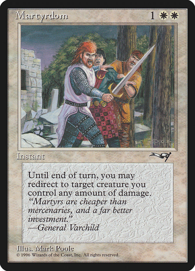 Martyrdom (Sword Drawn) [Alliances] | Spectrum Games