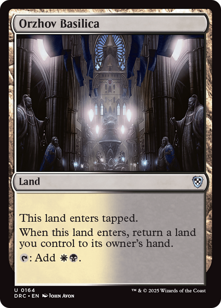 Orzhov Basilica [Aetherdrift Commander] | Spectrum Games