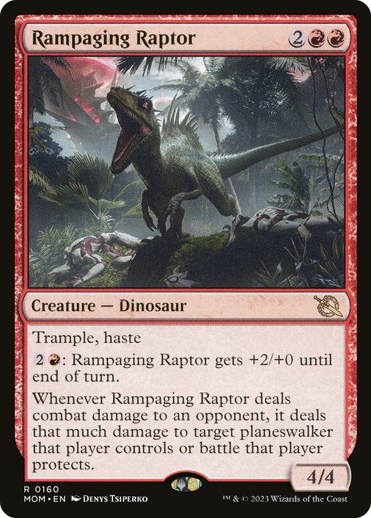 Rampaging Raptor [March of the Machine] | Spectrum Games