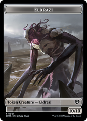 Eldrazi // Phyrexian Germ Double-Sided Token [Commander Masters Tokens] | Spectrum Games