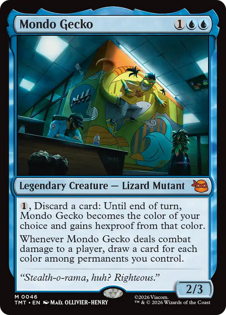Mondo Gecko [Teenage Mutant Ninja Turtles] | Spectrum Games