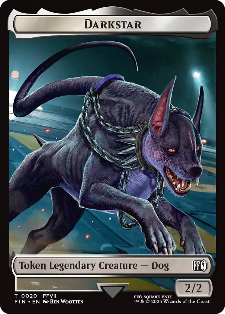 Angelo // Darkstar Double-Sided Token [FINAL FANTASY Tokens] | Spectrum Games