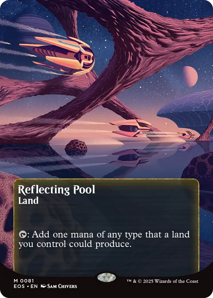 Reflecting Pool (0081) (Borderless) [Edge of Eternities: Stellar Sights] | Spectrum Games
