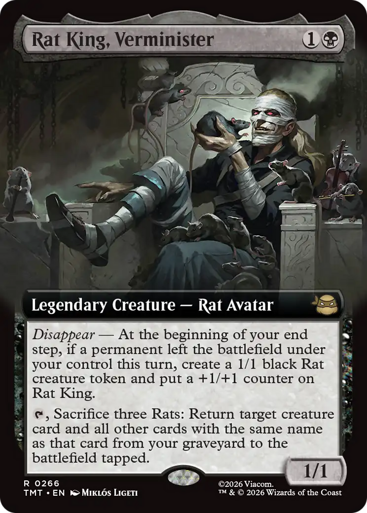 Rat King, Verminister (Extended Art) [Teenage Mutant Ninja Turtles] | Spectrum Games