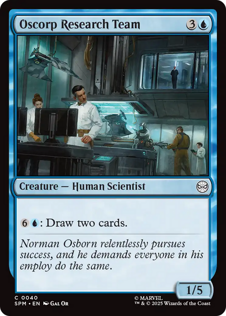 Oscorp Research Team [Marvel's Spider-Man] | Spectrum Games