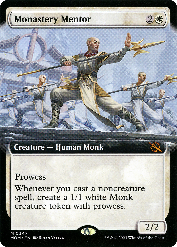 Monastery Mentor (Extended Art) [March of the Machine] | Spectrum Games