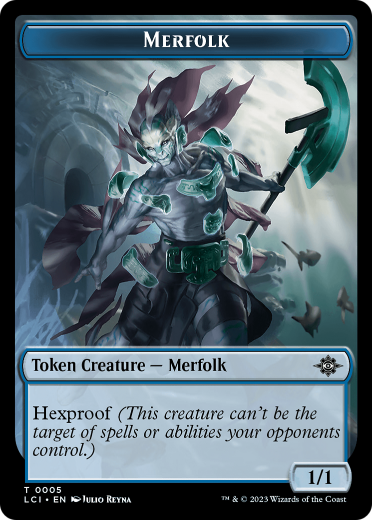 Merfolk Token [The Lost Caverns of Ixalan Tokens] | Spectrum Games