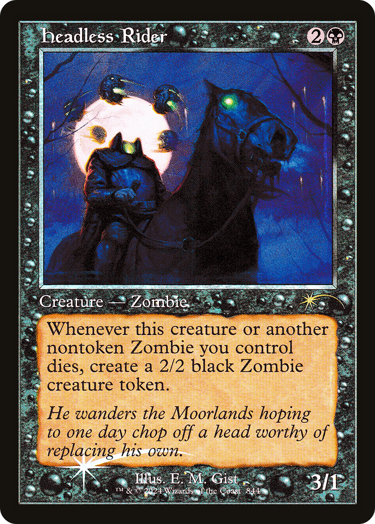 Headless Rider (Retro Frame) [Secret Lair Drop Series] | Spectrum Games