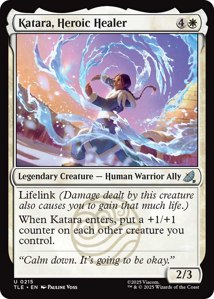 Katara, Heroic Healer [Avatar: The Last Airbender: Eternal-Legal] | Spectrum Games