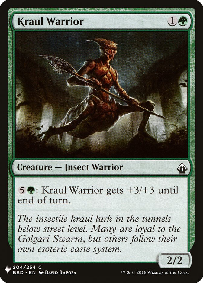 Kraul Warrior [Mystery Booster] | Spectrum Games