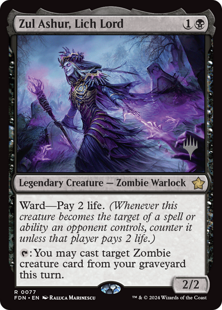 Zul Ashur, Lich Lord [Lorwyn Eclipsed Promos] | Spectrum Games