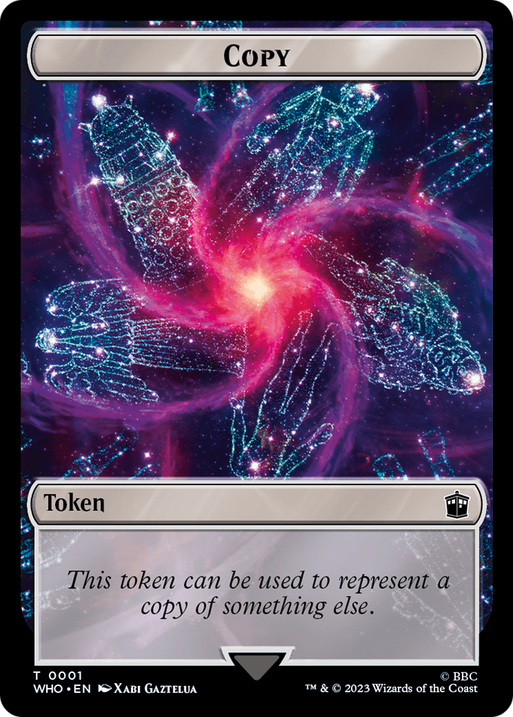 Copy // Food (0027) Double-Sided Token [Doctor Who Tokens] | Spectrum Games