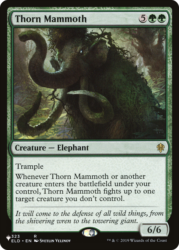 Thorn Mammoth [The List Reprints] | Spectrum Games