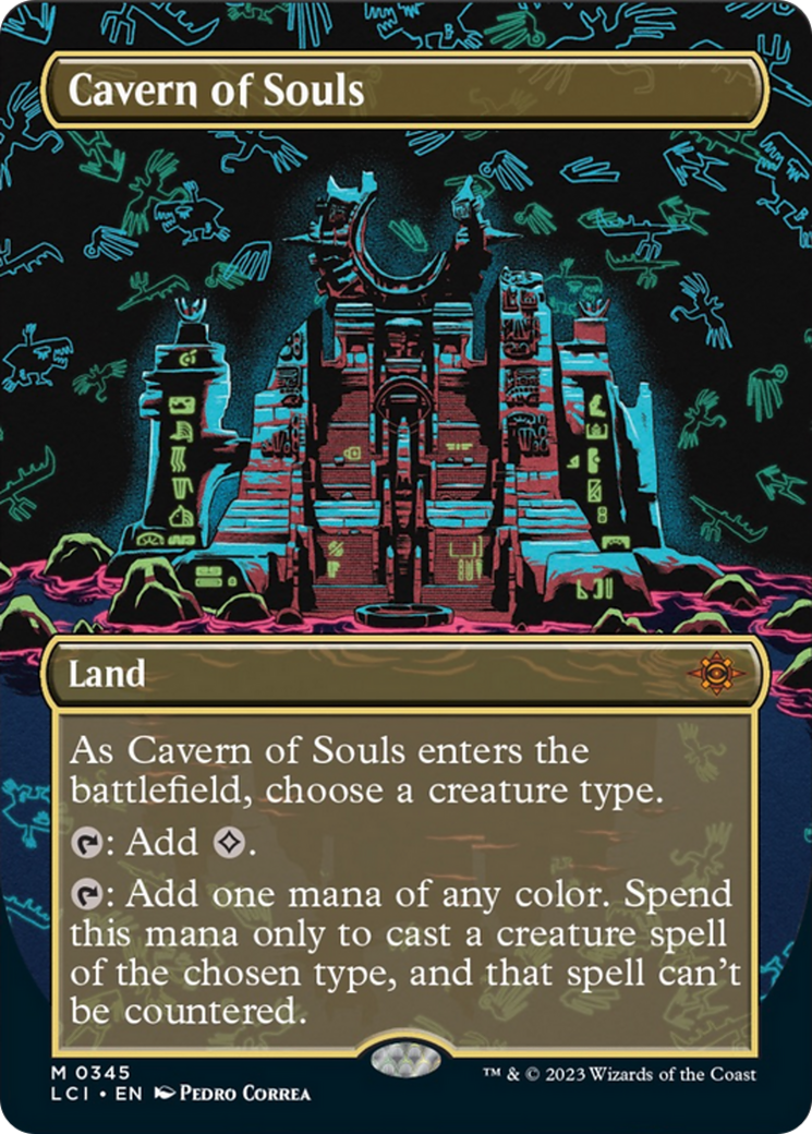 Cavern of Souls (0345) (Borderless) [The Lost Caverns of Ixalan] | Spectrum Games