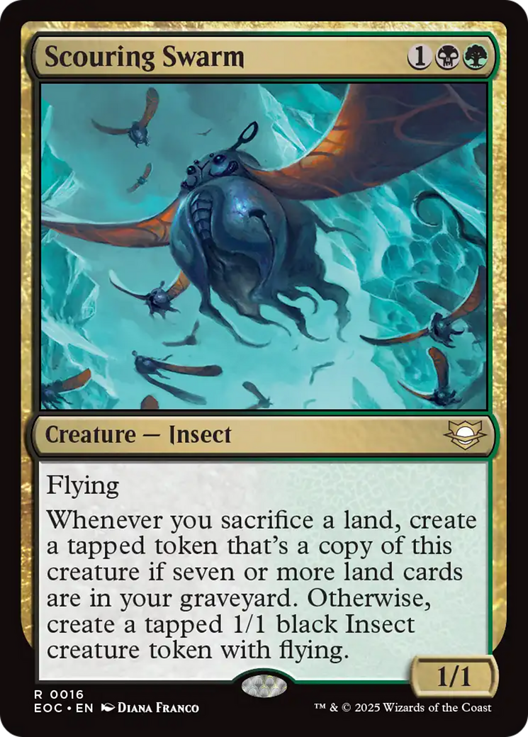 Scouring Swarm [Edge of Eternities Commander] | Spectrum Games