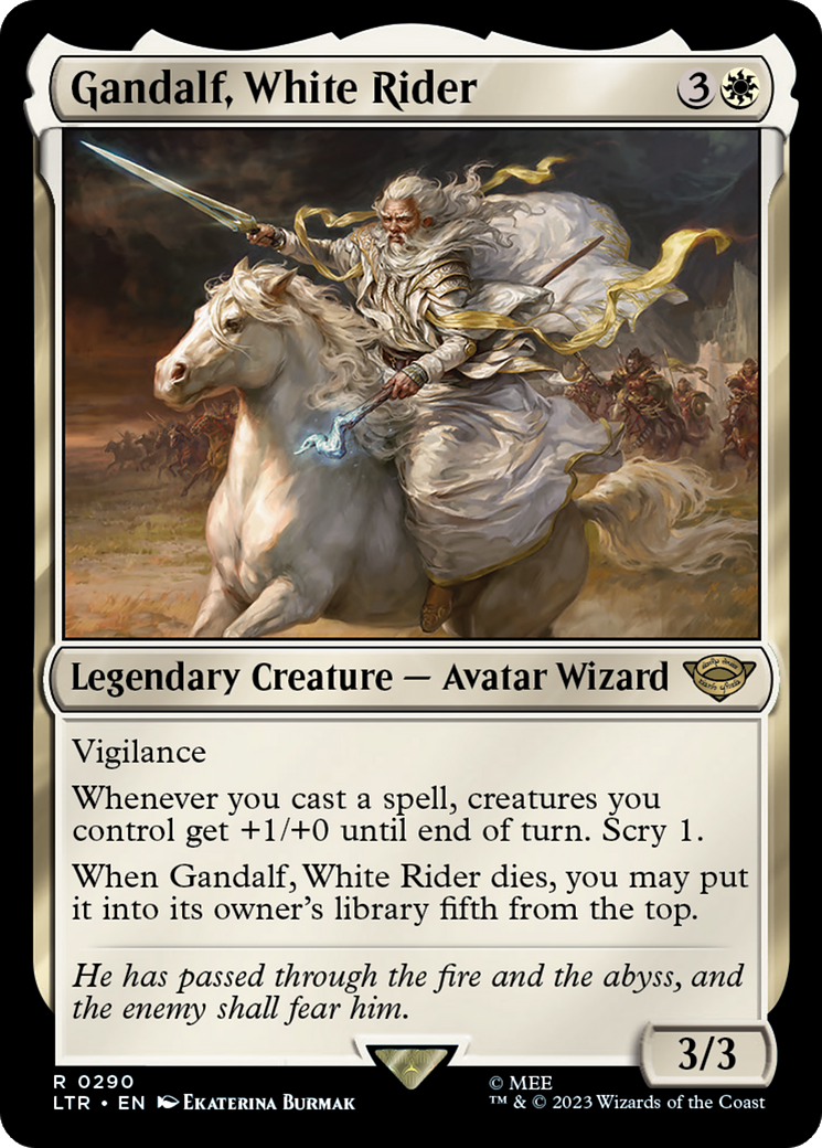 Gandalf, White Rider [The Lord of the Rings: Tales of Middle-Earth] | Spectrum Games