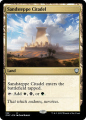 Sandsteppe Citadel [Phyrexia: All Will Be One Commander] | Spectrum Games