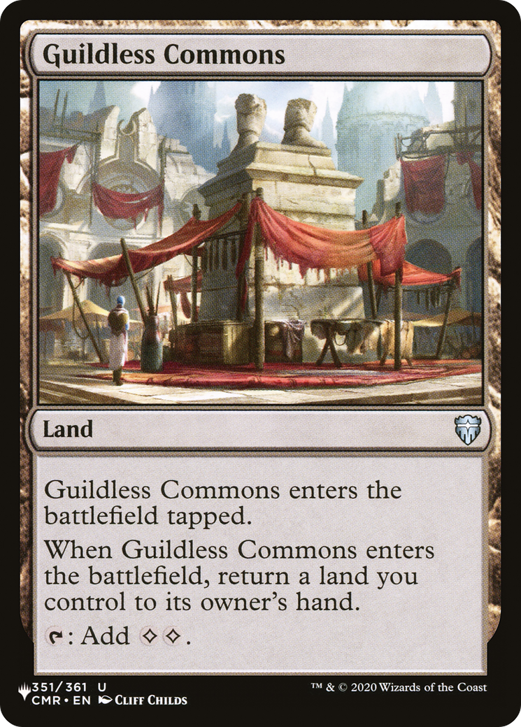 Guildless Commons [The List Reprints] | Spectrum Games