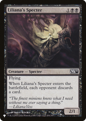 Liliana's Specter [The List Reprints] | Spectrum Games