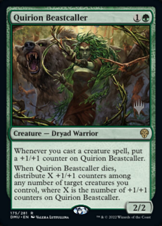 Quirion Beastcaller (Promo Pack) [Dominaria United Promos] | Spectrum Games