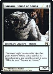 Isamaru, Hound of Konda [Mystery Booster] | Spectrum Games