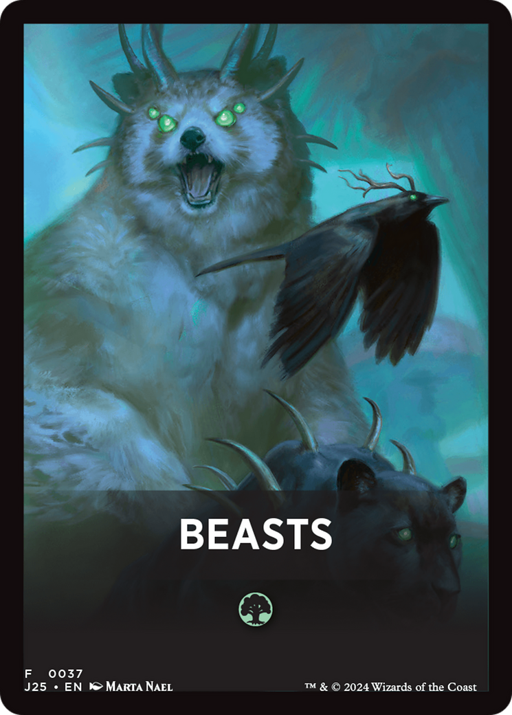 Beasts Theme Card [Foundations Jumpstart Front Cards] | Spectrum Games