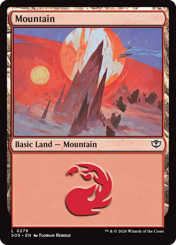 Mountain (0279) [Secrets of Strixhaven] | Spectrum Games