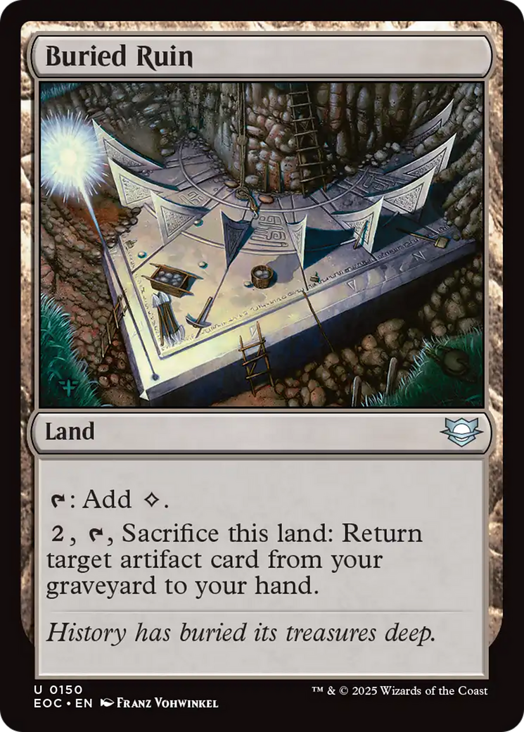 Buried Ruin [Edge of Eternities Commander] | Spectrum Games