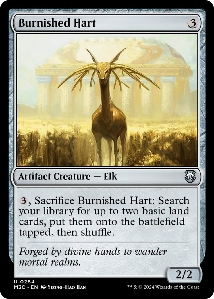 Burnished Hart (Ripple Foil) [Modern Horizons 3 Commander] | Spectrum Games