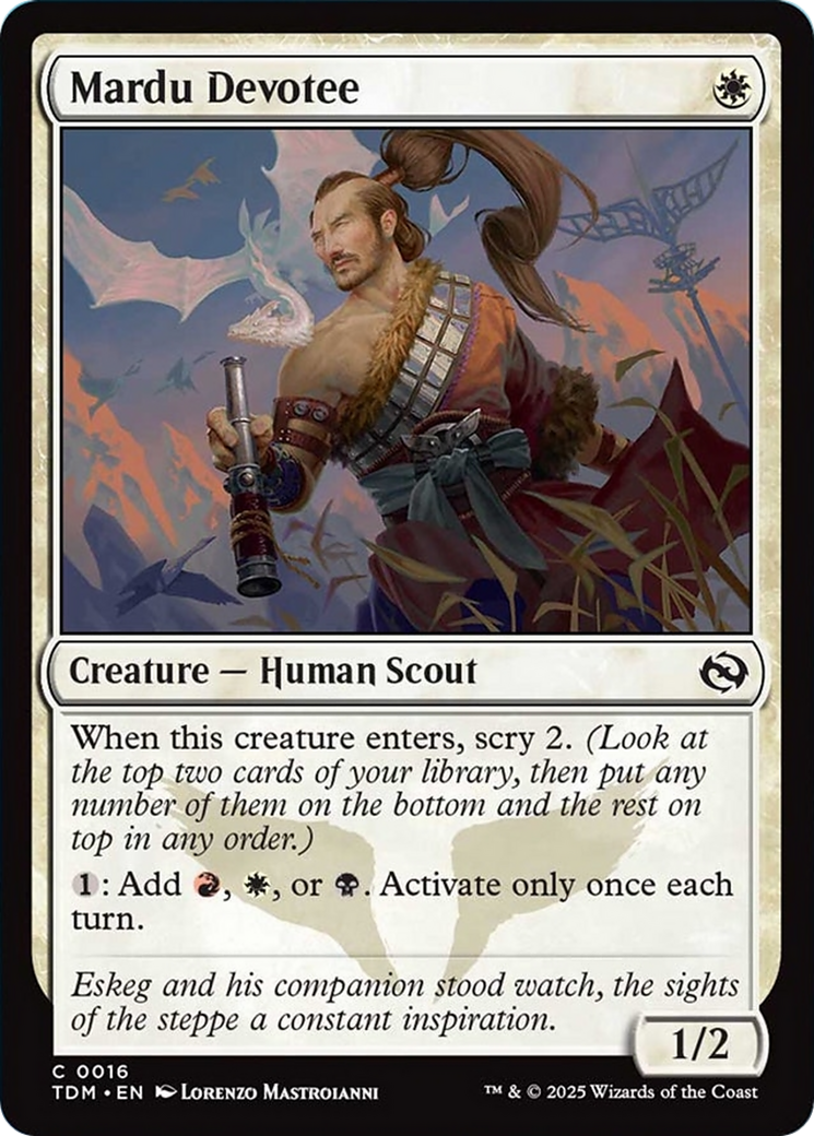Mardu Devotee [Tarkir: Dragonstorm] | Spectrum Games