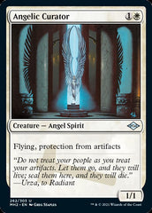 Angelic Curator (Foil Etched) [Modern Horizons 2] | Spectrum Games