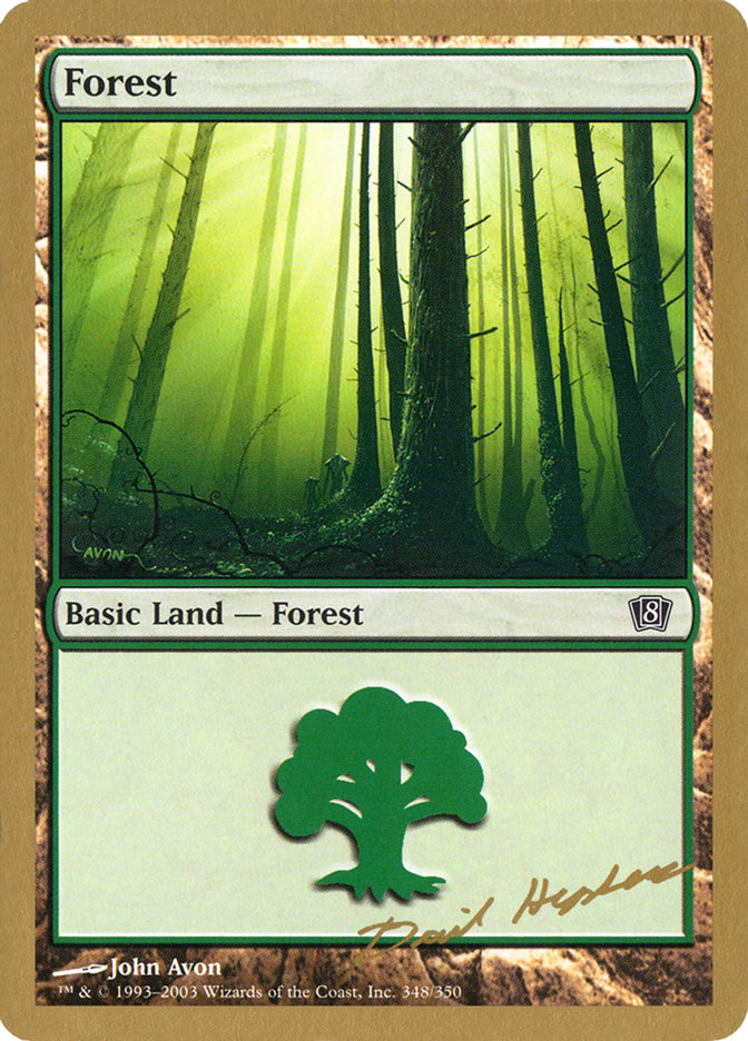 Forest (dh348) (Dave Humpherys) [World Championship Decks 2003] | Spectrum Games