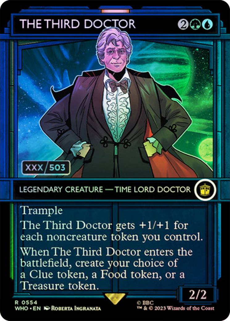 The Third Doctor (Serial Numbered) [Doctor Who] | Spectrum Games